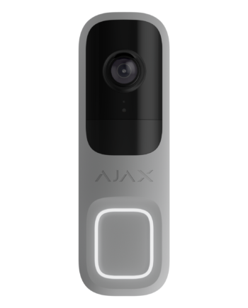 Ajax Doorbell Video Dørklokke Grå