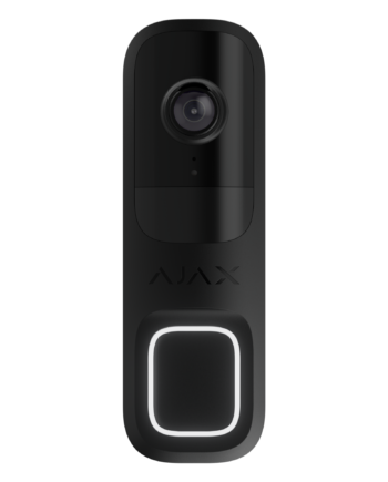 Ajax Doorbell Video Dørklokke Sort