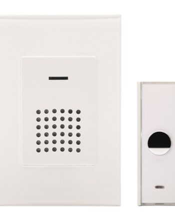 Dørklokke Classic Hvid Ekskl Dørtryk