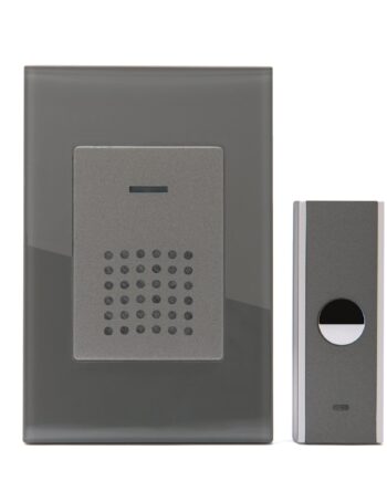 Dørklokke Classic Sort Ekskl Dørtryk