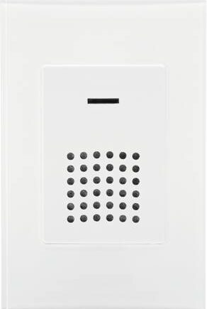 Dørklokke Classic Hvid Ekskl Dørtryk