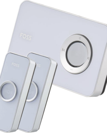 Fesh Trend Dørklokke Trådløs Hvid