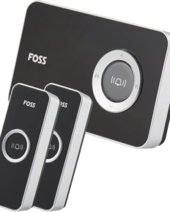 Fesh Trend Dørklokke Trådløs Sort