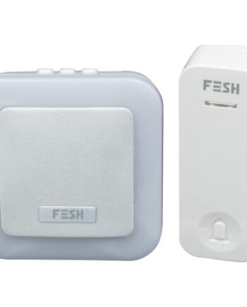 Foss Fesh Smart Dørklokke Til Stikkontakt Wifi Lys Hvid