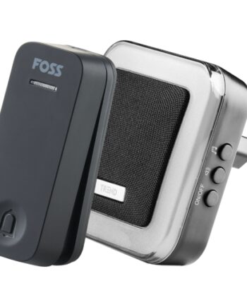 Foss Trend Bluu Dørklokke Til Stikkontakt Trådløs 150 Sort