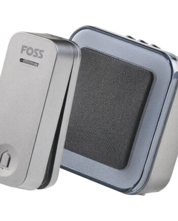 Foss Trend Bluu Dørklokke Trådløs 150 Grå