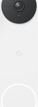 Google Nest Doorbell Battery Smart Home Dørklokke Hvid