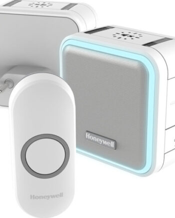 Honeywell Home Dørklokke Til Stikkontakt Trådløs 150 Lys Hvid