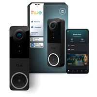 Philips Hue Video Doorbell Camera Kablet Sort Drklokke
