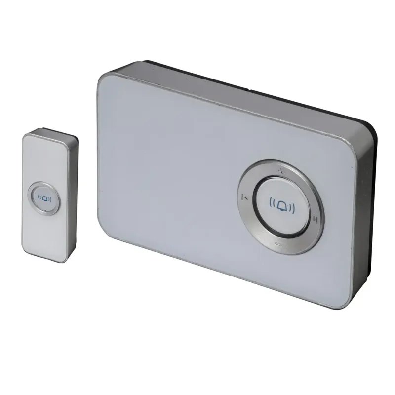 Trend Dørklokke Design Hvid Batt