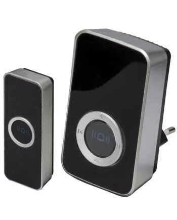 Trend Dørklokke Design Sort Plug