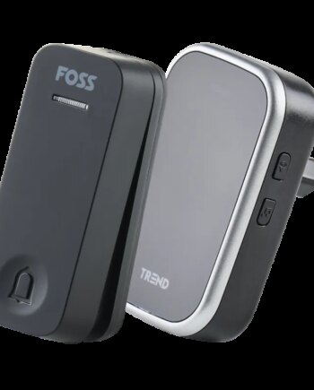 Trend Dørklokke Novus Bluu1 Plugin Trådløs Sort 102063