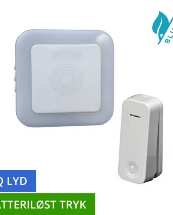 Trend Dørklokke Premium Bluu1 Hvid Batt