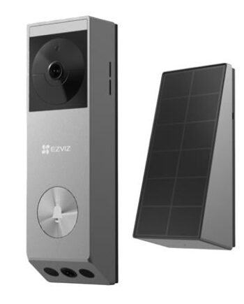 Video Dørklokke Solceller Batteri