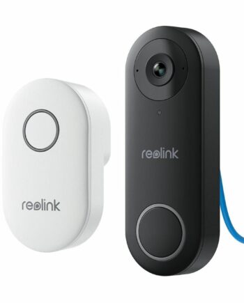 Video Dørtelefon Reolink Intelligent Dørklokke Sort